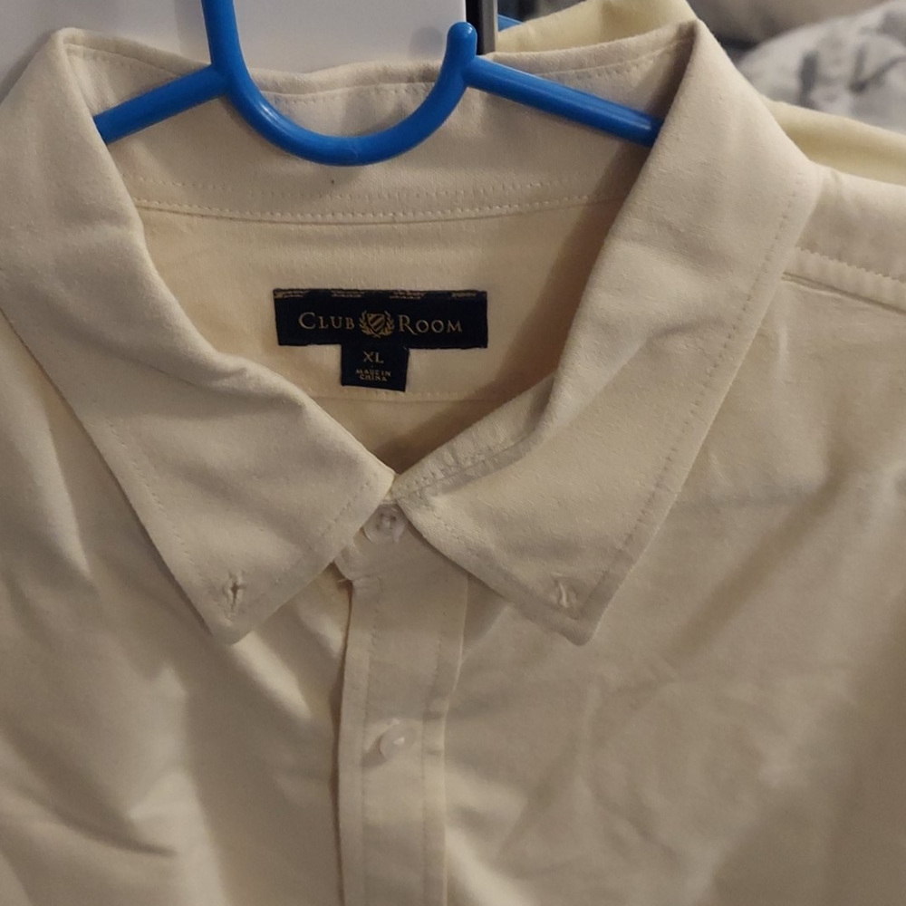 Club Room Light Yellow Dress Shirt